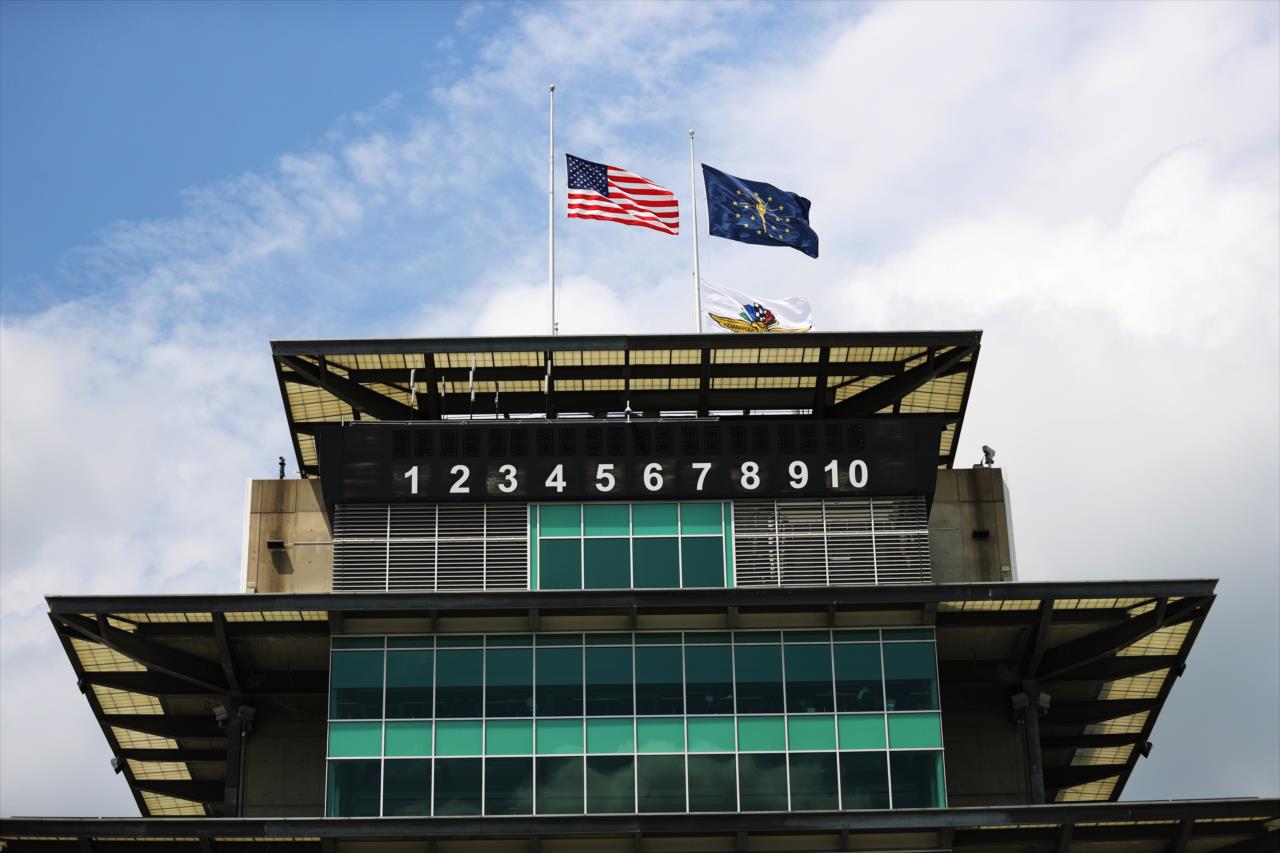 The Pagoda of the Indianapolis Motor Speedway - PPG Presents Armed Forces Qualifying - By: Amber Pietz -- Photo by: Amber Pietz